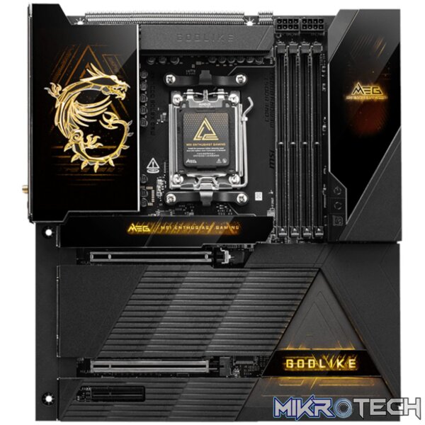 MSI MEG X870E GODLIKE E-ATX AM5 Motherboard with Wi-Fi 7 - Image 2