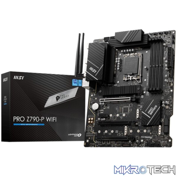 MSI PRO Z790-P WIFI Motherboard – Intel Z790 MSI PRO Z790-P WIFI Motherboard – Intel Z790