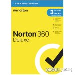 Norton 360 Deluxe 25GB - 3 Devices (Physical Package)