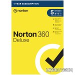 Norton 360 Deluxe 50GB - 5 Devices (Physical Package)