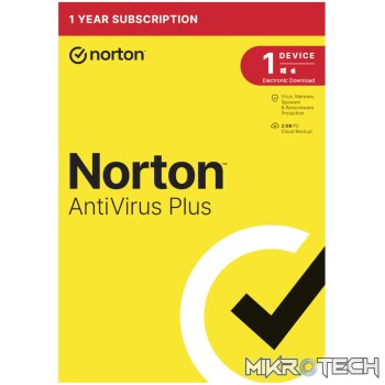 Norton AntiVirus Plus 2GB - 1 Device (Physical Package)