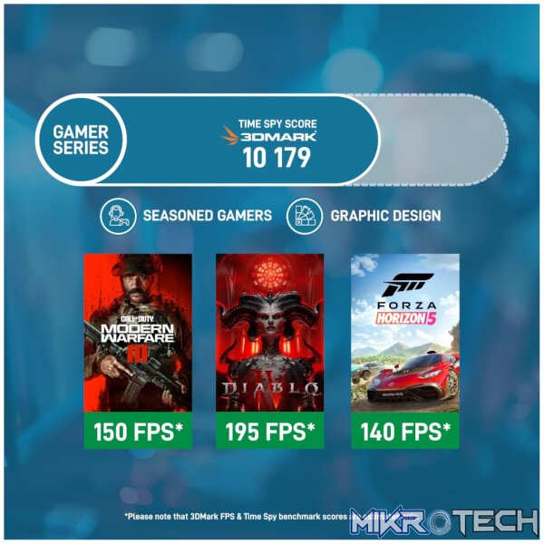 PCBuilder AMD Ryzen 5 5600X BARRICADE Windows 11 Gaming PC - Image 4