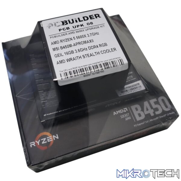 PCBuilder AMD Ryzen 5 5600X LEVEL UP Prime Upgrade Kit - Image 5