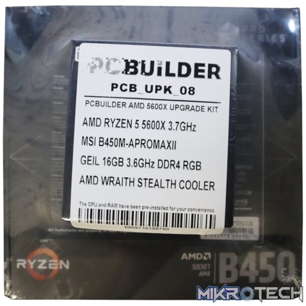 PCBuilder AMD Ryzen 5 5600X LEVEL UP Prime Upgrade Kit - Image 6
