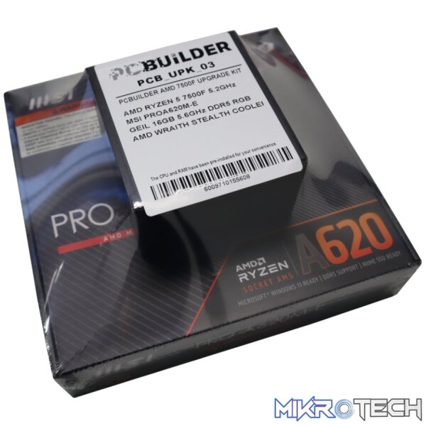 PCBuilder AMD Ryzen 5 7500F LEVEL UP Prime Upgrade Kit - Image 5