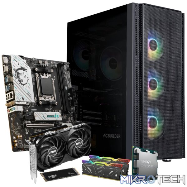 PCBuilder AMD Ryzen 5 7600 SPECIALIST Windows 11 Gaming PC - Image 19