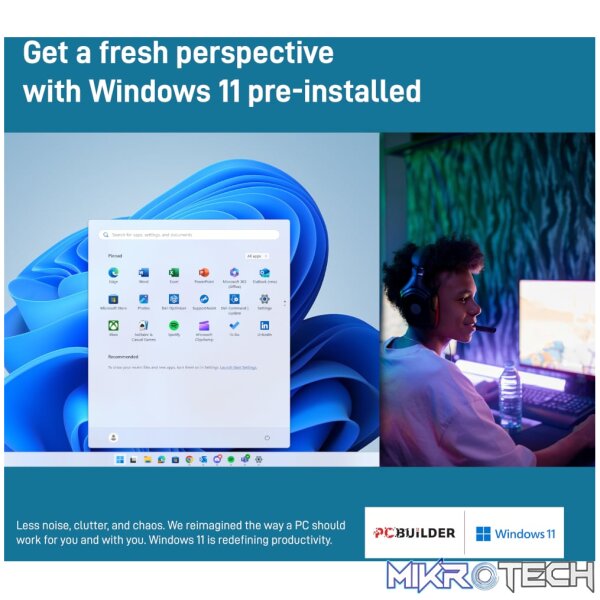 PCBuilder AMD Ryzen 5 7600 SPECIALIST Windows 11 Gaming PC - Image 8