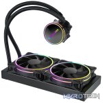 PCBuilder Hydro Chill 240MM AIO Liquid CPU Cooler ARGB