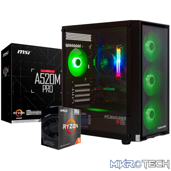 PCBuilder Ryzen 5 5600GT DEFENDER Windows 11 Gaming PC - Image 2