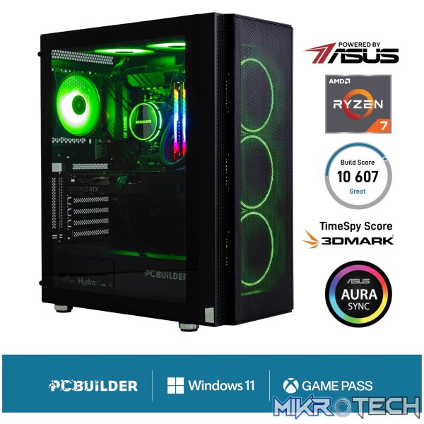 PCBuilder Ryzen 7 5700X3D COMMANDER Windows 11 Gaming PC PCBuilder Ryzen 7 5700X3D COMMANDER Windows 11 Gaming PC