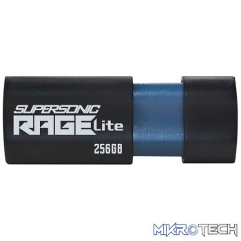 Patriot Rage Lite 256GB USB3.2 Flash Drive - Black