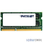 Patriot Signature Line 8GB 1600MHz DDR3L Dual Rank SODIMM Notebook Memory