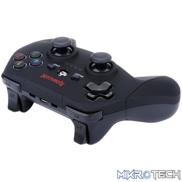 REDRAGON HARROW Wireless X/D-input(Digital/Analog) PC Controller Black - Image 3