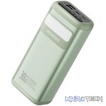 Romoss PMT30 30000mAh 30W Fast Charge Power Bank – Green - Image 3