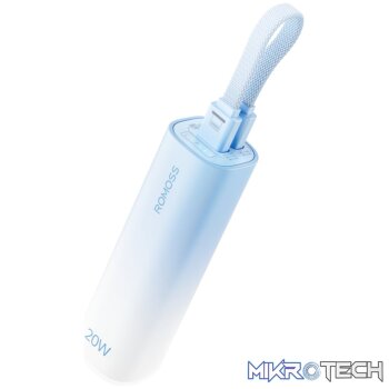 Romoss PSC05 5000mAh 20W Mini Power Bank – Blue