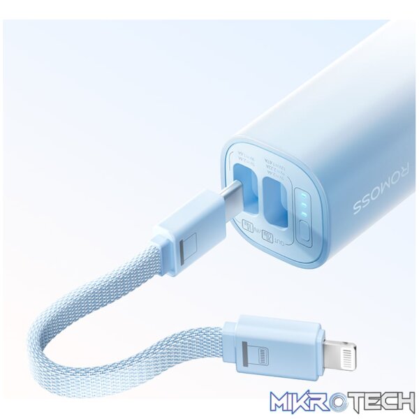 Romoss PSC05 5000mAh 20W Mini Power Bank – Pink - Image 5