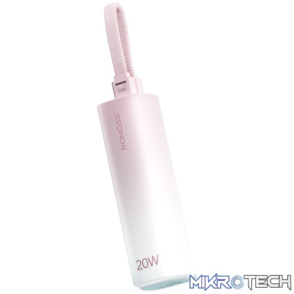 Romoss PSC05 5000mAh 20W Mini Power Bank – Blue - Image 2