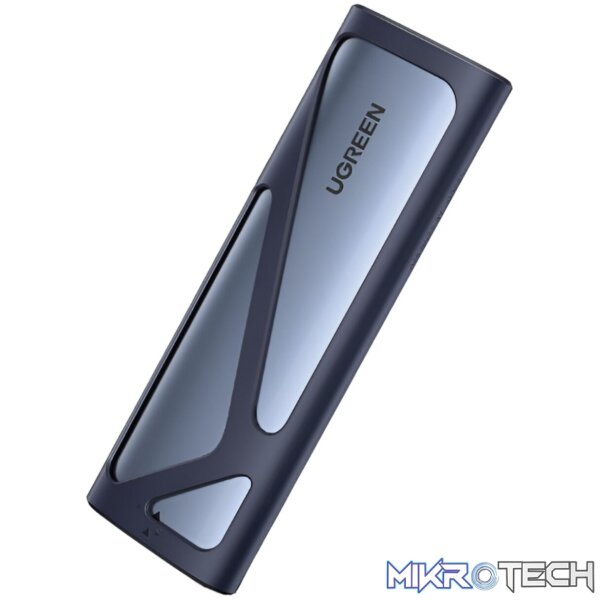 UGREEN CM400-90264 M.2 NVME/SATA SSD Enclosure (10Gbps) - Silver - Image 3
