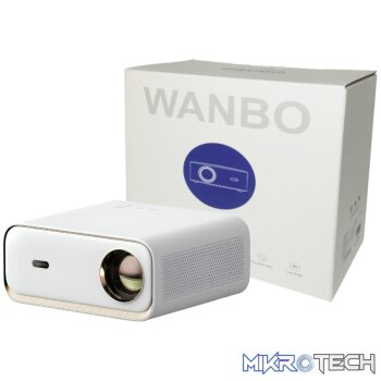 WANBO X2 MAX 1080P 450ANSI Android 9.0 Smart Projector - White