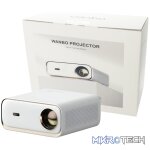 WANBO X5 1080P 1100ANSI Android 9.0 Smart Projector - White