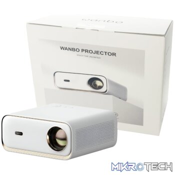 WANBO X5 1080P 1100ANSI Android 9.0 Smart Projector - White