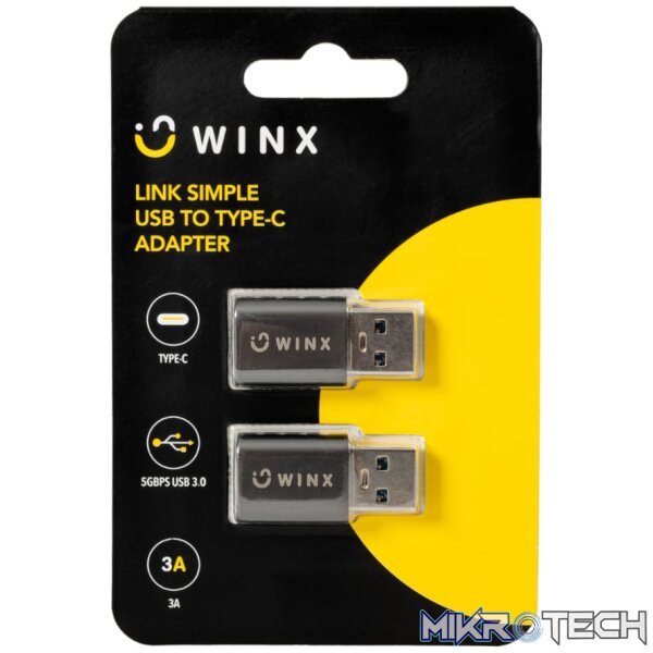 WINX LINK Simple USB to Type-C Adapter Dual Pack - Image 6