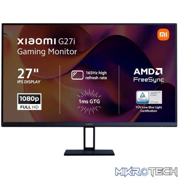 Xiaomi G27i 27" Full HD 1080p IPS Gaming Monitor (165Hz Xiaomi G27i 27" Full HD 1080p IPS Gaming Monitor (165Hz