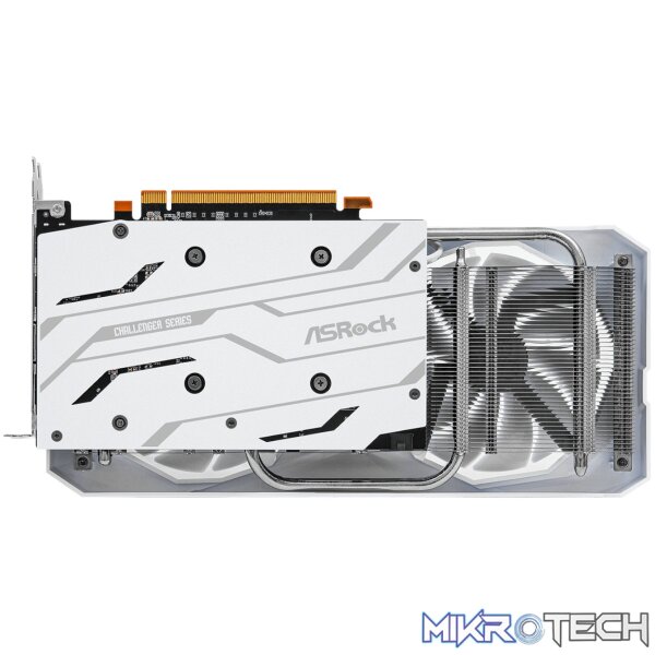 ASRock Radeon RX6600 Challenger D 8G GDDR6 128-BIT Graphics Card - White - Image 5
