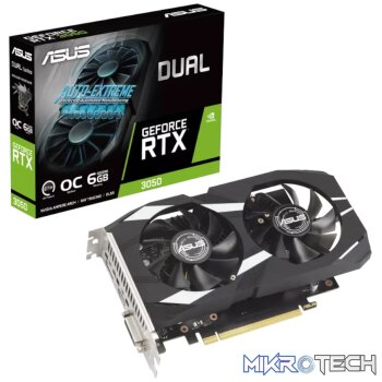 ASUS Nvidia GeForce RTX 3050 Dual OC 6G Graphic Card