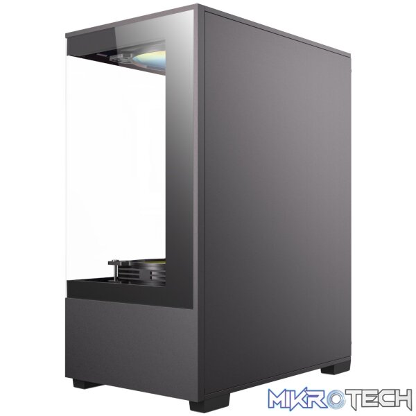 ITX Mini Tower Gaming Chassis – Black