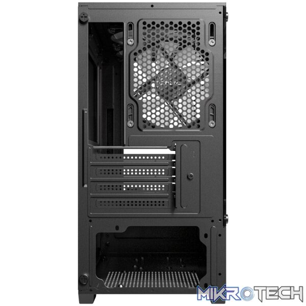 Antec VCX100M RGB Elite ATX, Micro-ATX, ITX Mini Tower Gaming Chassis – Black - Image 4