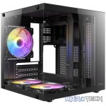 Antec VCX10M RGB Micro-ATX | ITX ARGB Mini -Tower Gaming Chassis - Black