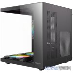 Antec VCX10M RGB Micro-ATX | ITX ARGB Mini -Tower Gaming Chassis - Black - Image 3