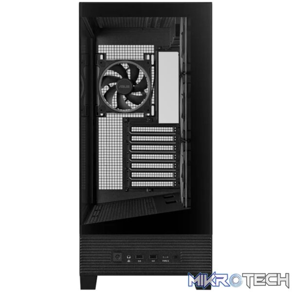 Asus A31 PLUS Mid Tower ATX Chassis - Black - Image 3