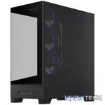 Asus A31 PLUS Mid Tower ATX Chassis - Black - Image 4
