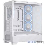 Asus A31 PLUS Mid Tower ATX Chassis - White - Image 4