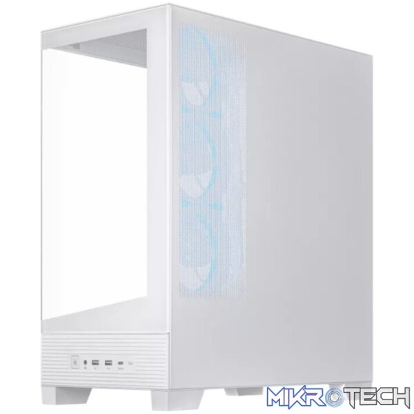 Asus A31 PLUS Mid Tower ATX Chassis - White - Image 5