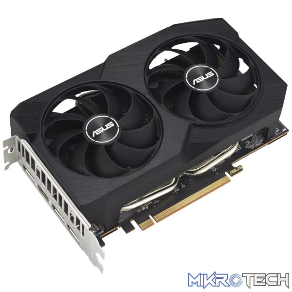Asus Dual Radeon RX 7600 V2 8GB GDDR6 OC Edition Graphics Card - Image 3