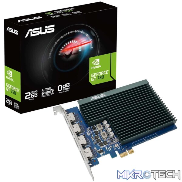 Asus GT730 2GB GDDR5 Graphics Card with 4 HDMI Ports Asus GT730 2GB GDDR5 Graphics Card with 4 HDMI Ports