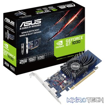 Asus GeForce® GT 1030 2GB GDDR5 Low Profile Graphics Card
