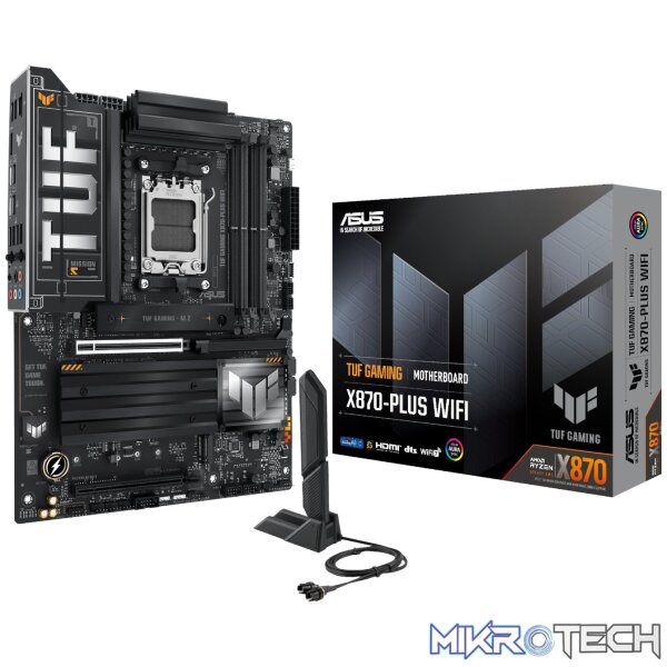 Asus TUF Gaming X870-PLUS WIFI AMD AM5 ATX Gaming Motherboard Asus TUF Gaming X870-PLUS WIFI AMD AM5 ATX Gaming Motherboard