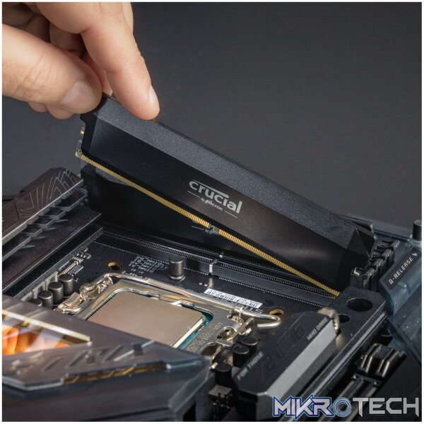 Crucial Pro DDR5 6000MHz 32GB Overclocking Memory Kit - Black - Image 5