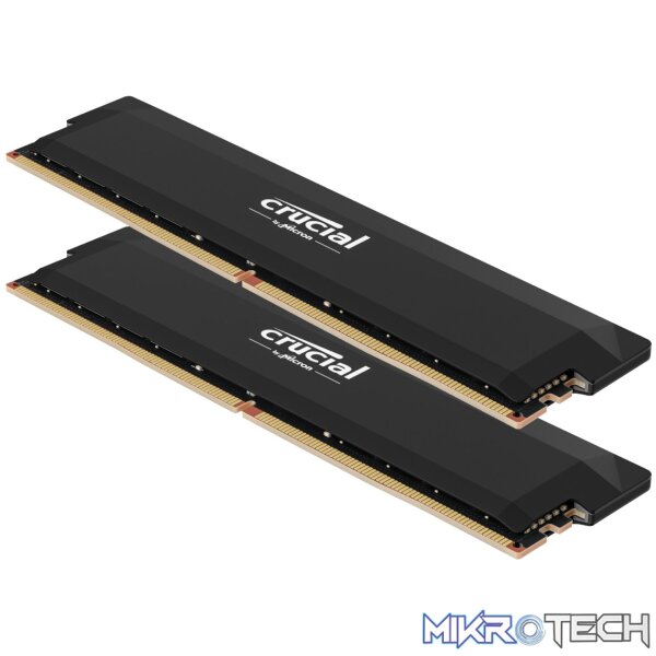 Crucial Pro DDR5 6400MHz 32GB Overclocking Memory Kit - Black - Image 2