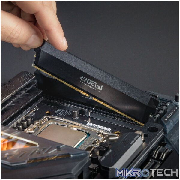 Crucial Pro Overclocking 32GB 6000Mhz DDR5 Desktop Memory Black - Image 5