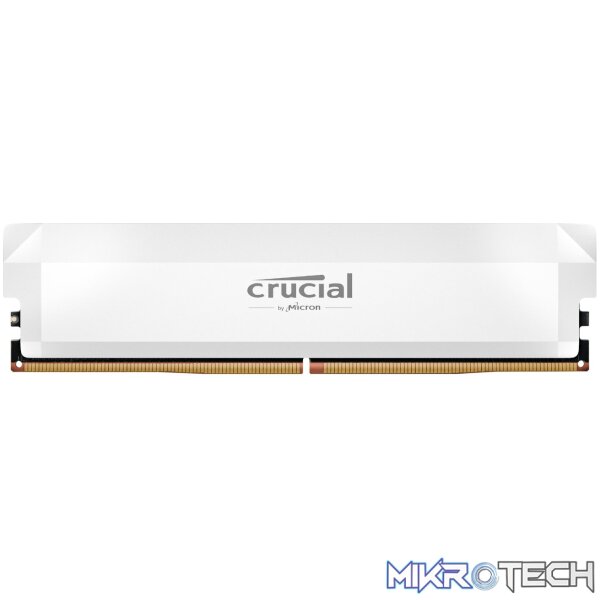 Crucial Pro Overclocking 32GB 6000Mhz DDR5 Desktop Memory White Crucial Pro Overclocking 32GB 6000Mhz DDR5 Desktop Memory White