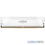 Crucial Pro Overclocking 32GB 6400Mhz DDR5 Desktop Memory White