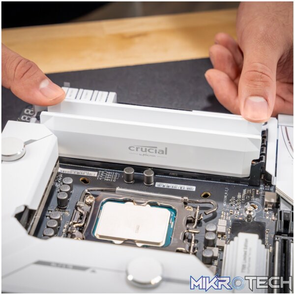 Crucial Pro Overclocking 32GB 6400Mhz DDR5 Desktop Memory White - Image 5