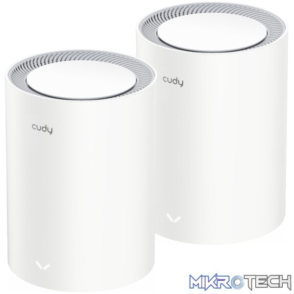 Cudy M3000 AX3000 Dual-Band Wi-Fi 6 Mesh System - White Cudy M3000 AX3000 Dual-Band Wi-Fi 6 Mesh System - White