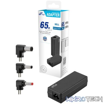 FSP PRO 65W Universal Laptop Adapter – Dell