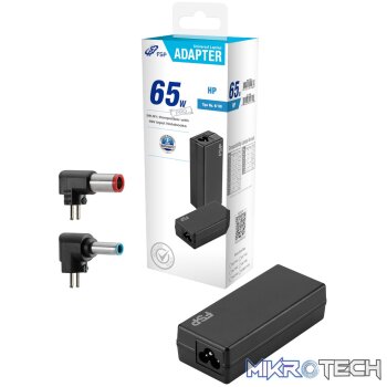 FSP PRO 65W Universal Laptop Adapter – HP
